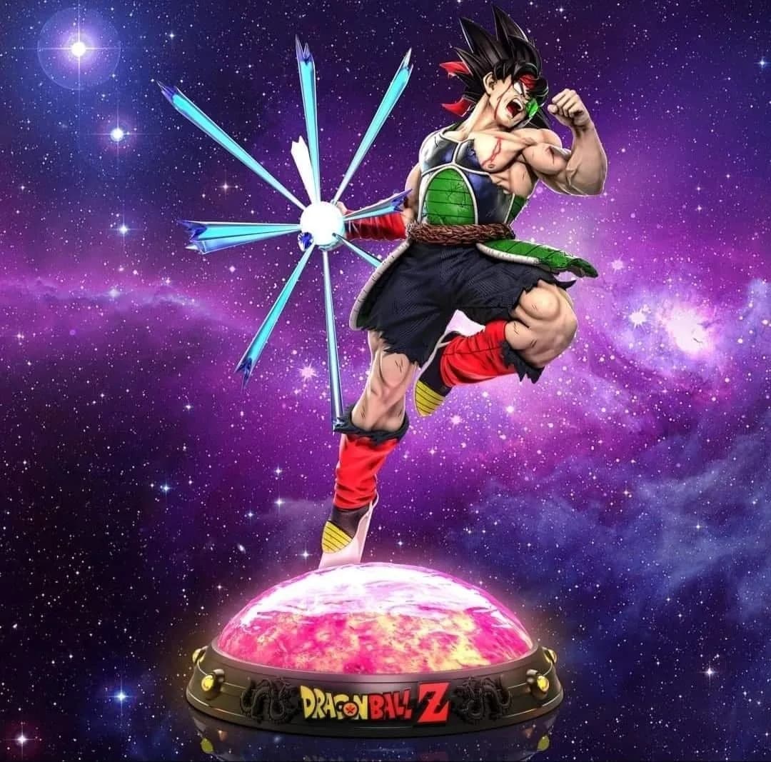 STL - Figura Bardock, Guerrero Saiyajin