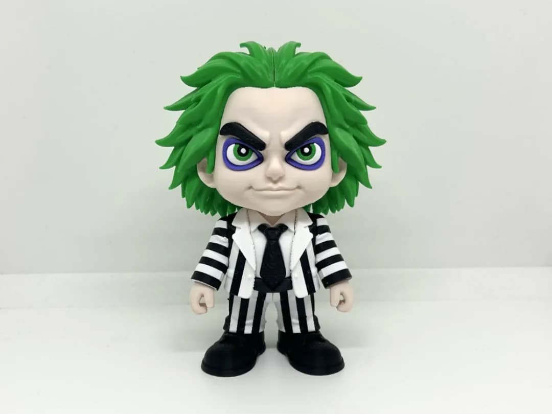 STL - figura beetlejuice estilo chibi