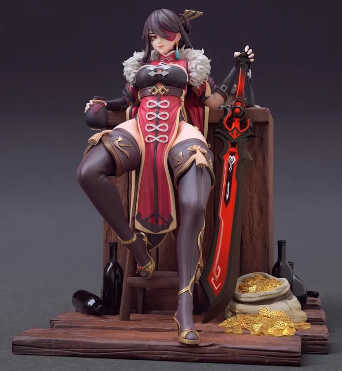 STL - Chuya Factory Beidou Figure
