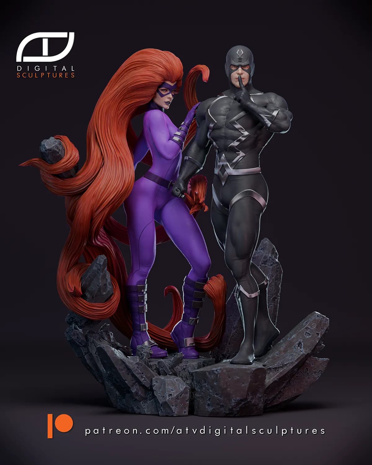 STL - Figura Black Bolt
