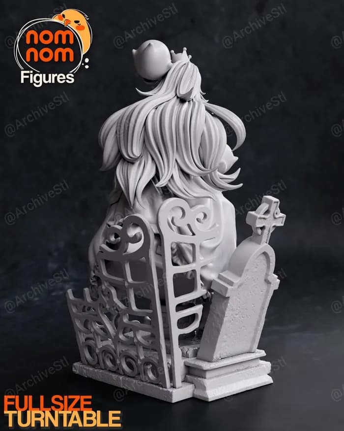 STL - Figura Booette Novia render 3