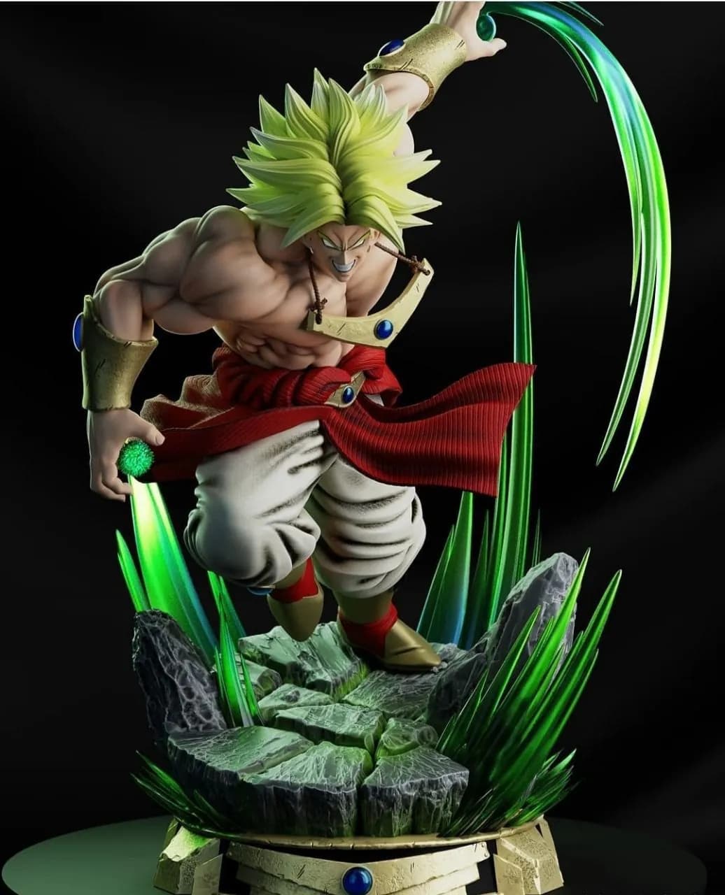 STL - Figura Broly Saiyan