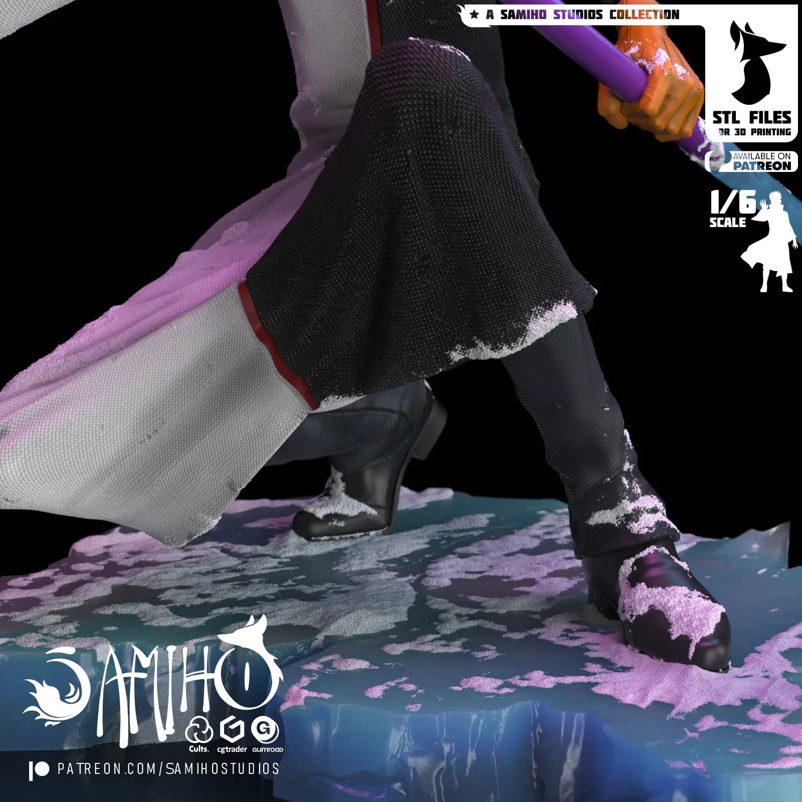 STL - Figura Brook estilo One Piece