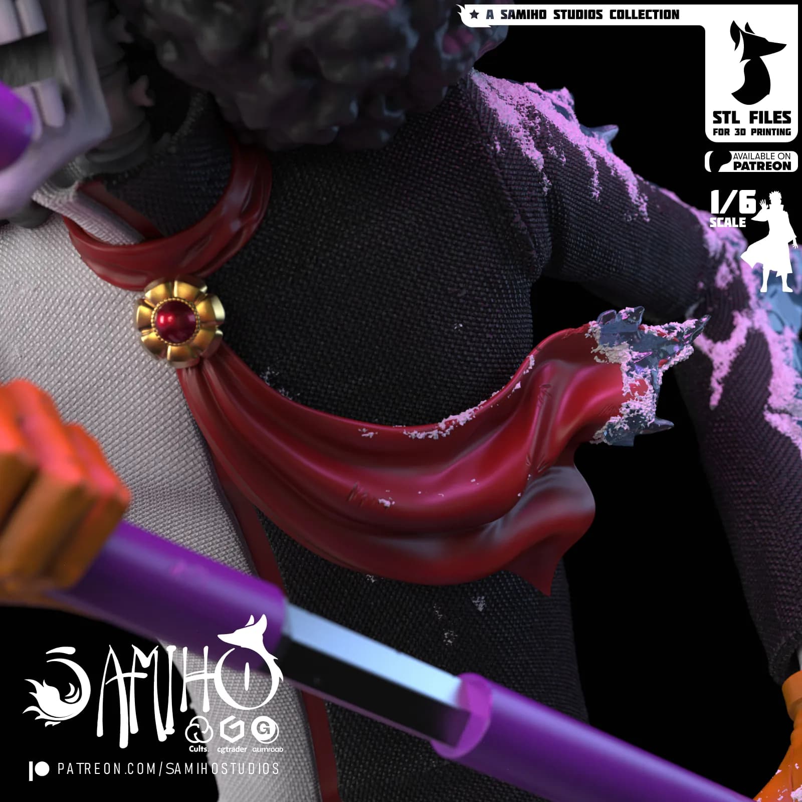 STL - Figura Brook estilo One Piece
