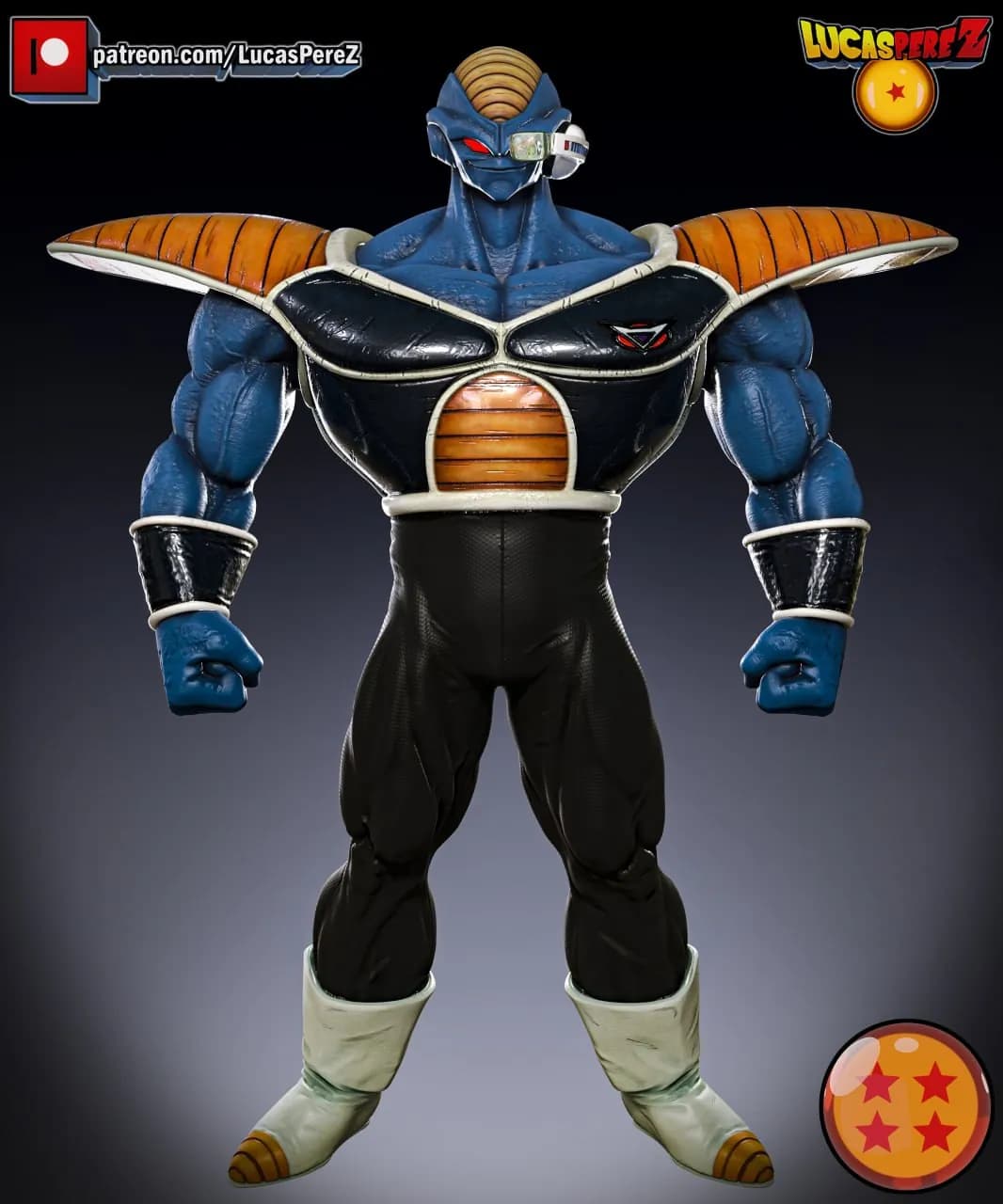 STL - Figura Burter de Dragon Ball Z