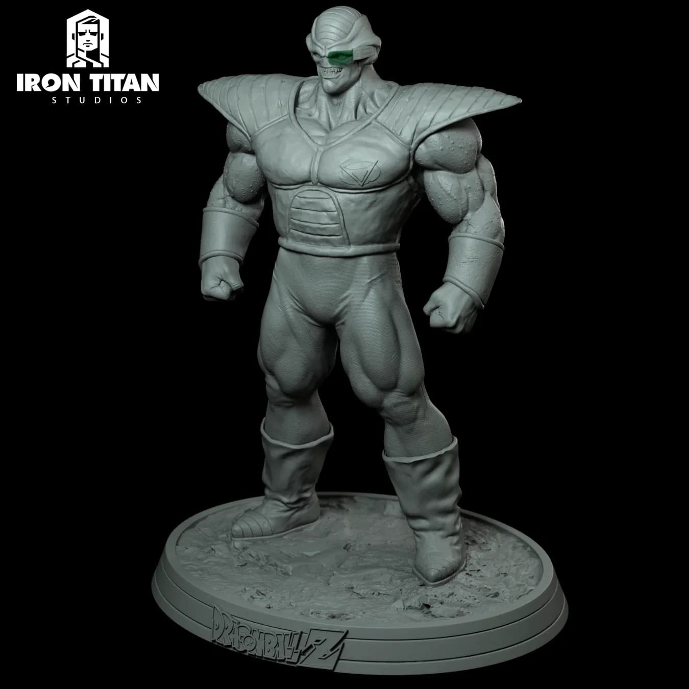 STL - Figura Burter Dragon Ball Z render 4