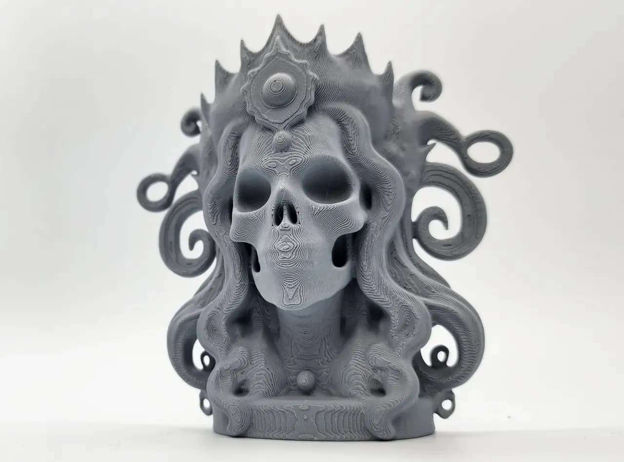 STL - Figura Calavera Reina