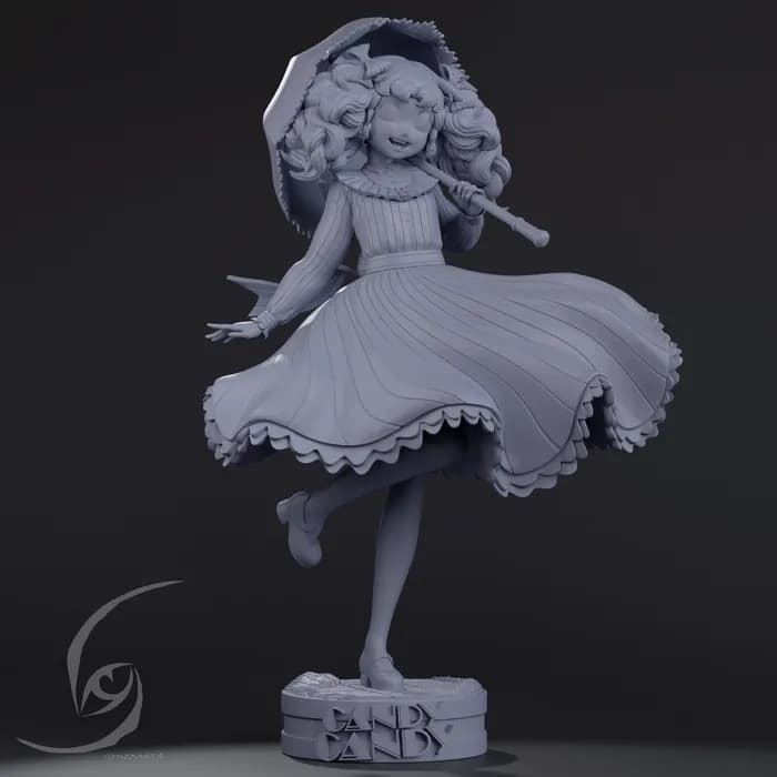 STL - Figura Candy Candy render 5