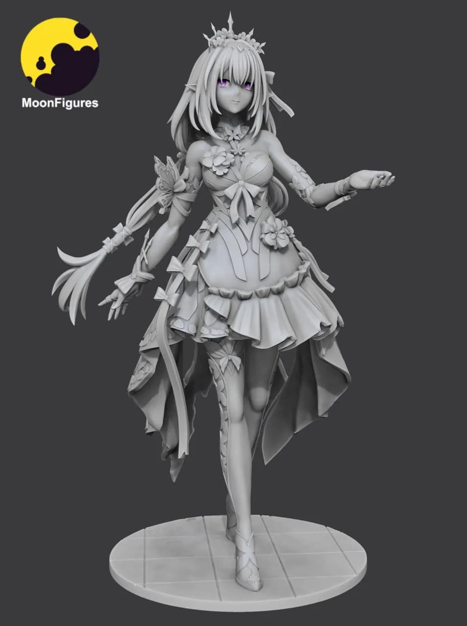 STL - Figura Castorice de Honkai