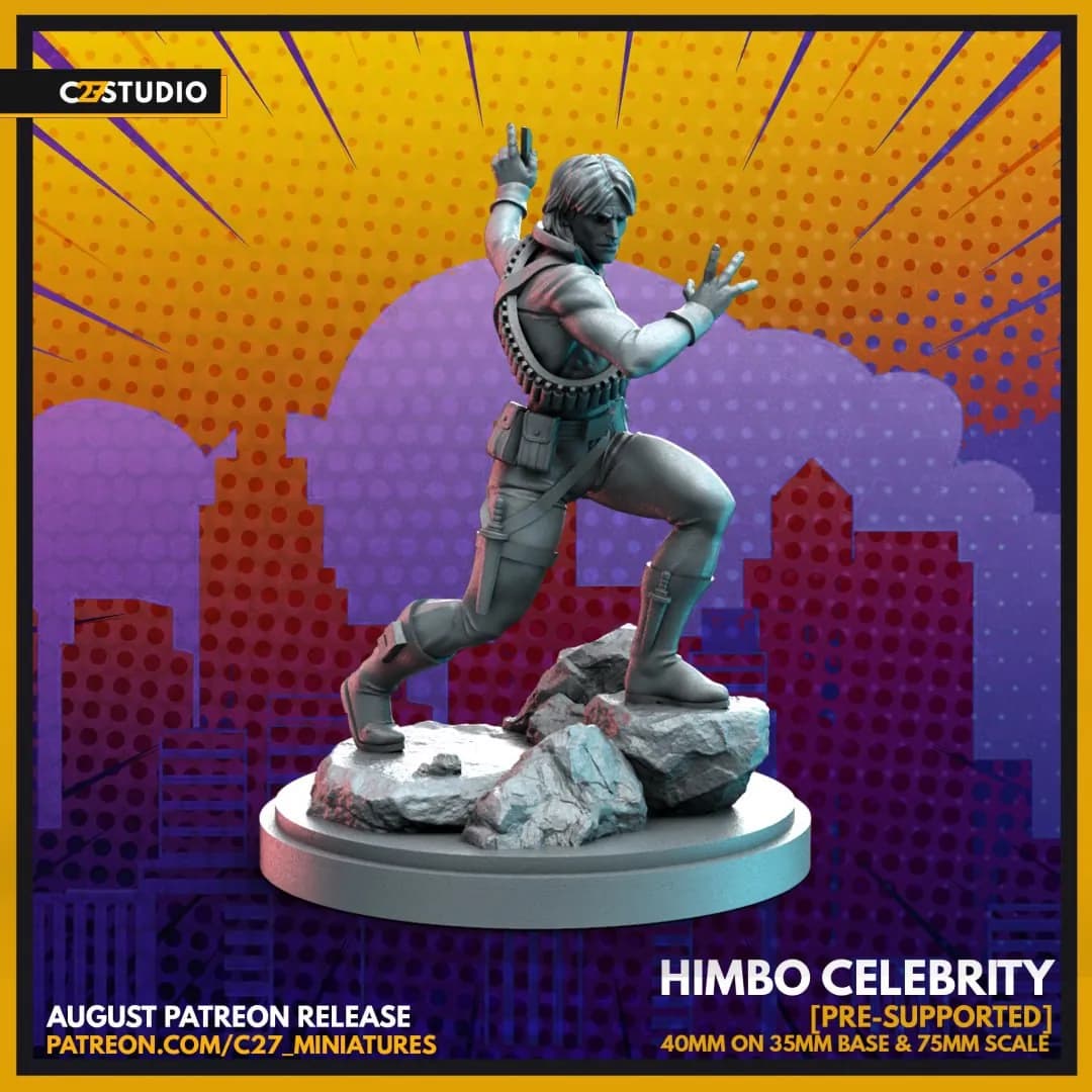 STL - figura celebrity himbo