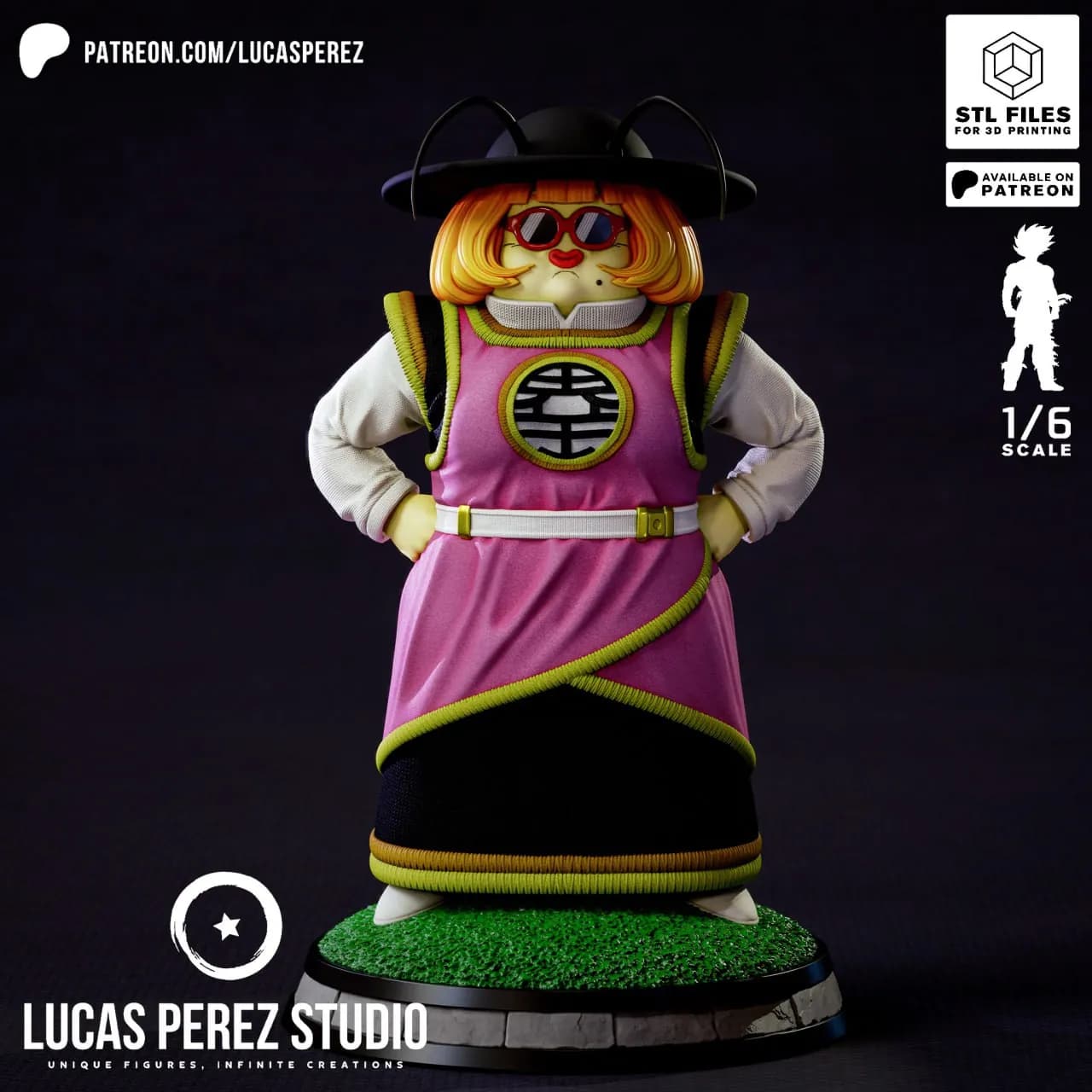 STL - Figura Célula Kaioshin