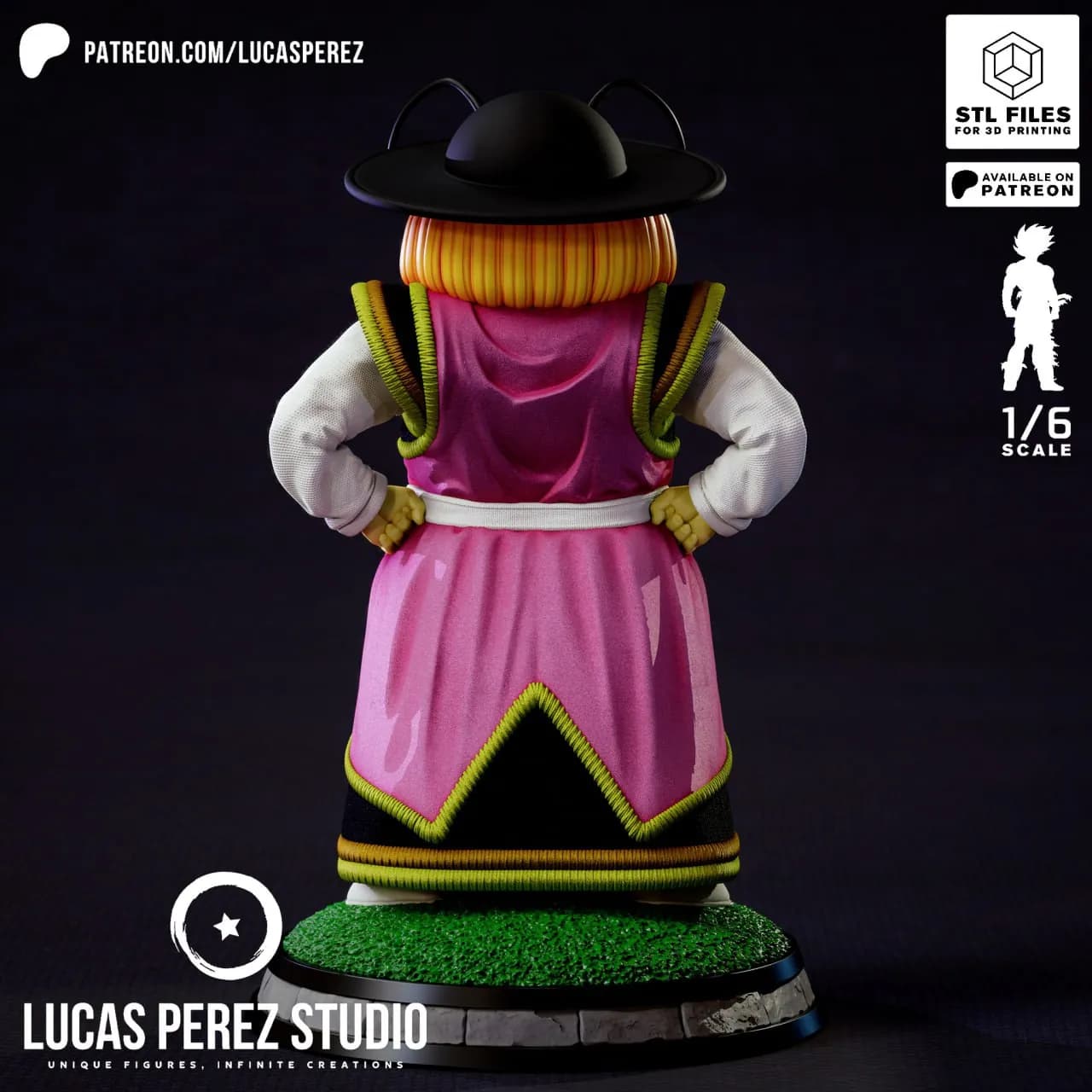 STL - Figura Célula Kaioshin render 2