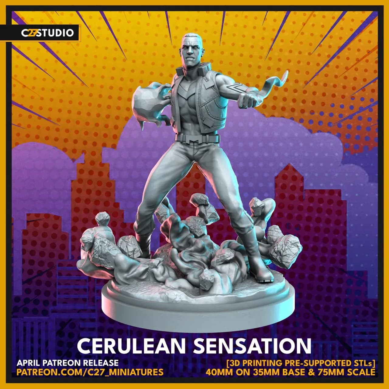 STL - Figura Cerulean Sensation