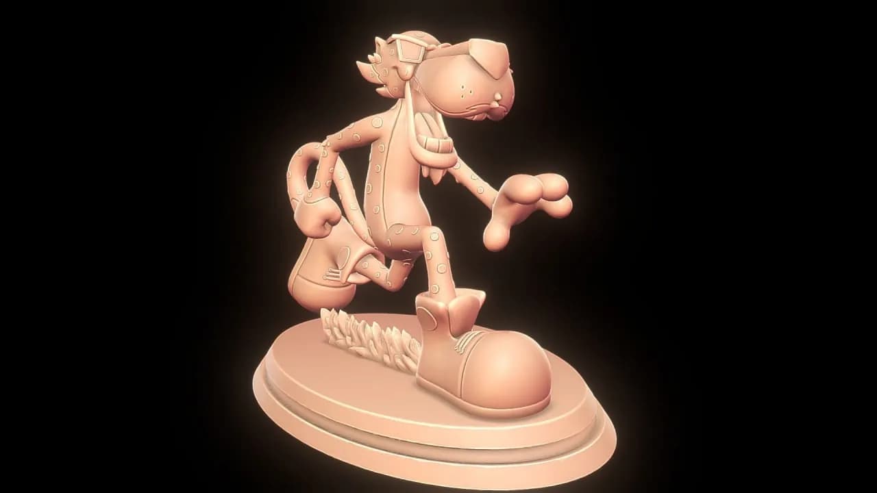 STL - Figura Chester Cheetah Cheetos