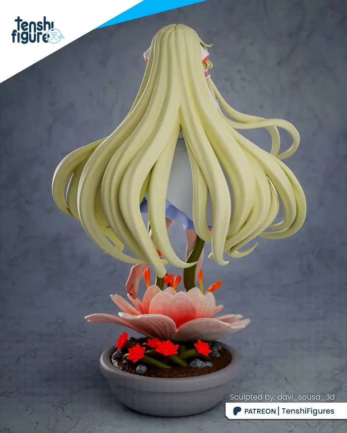 STL - Figura Chi de Chobits render 5