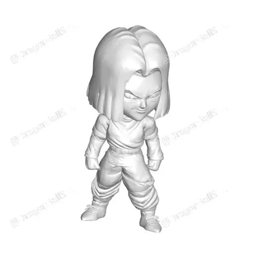 STL - Chibi figure of Android 17
