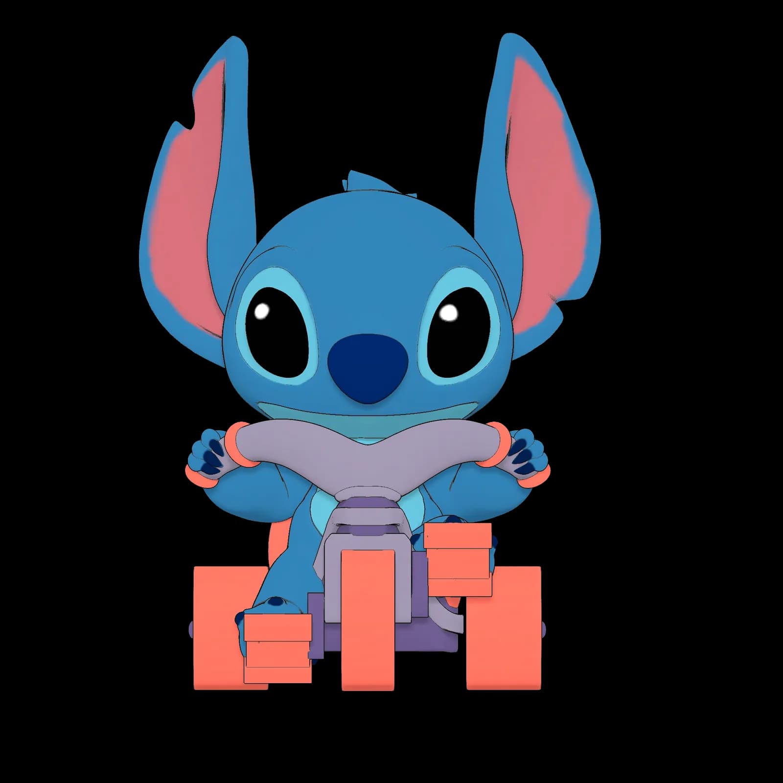 STL - Figura Chibi de Stitch