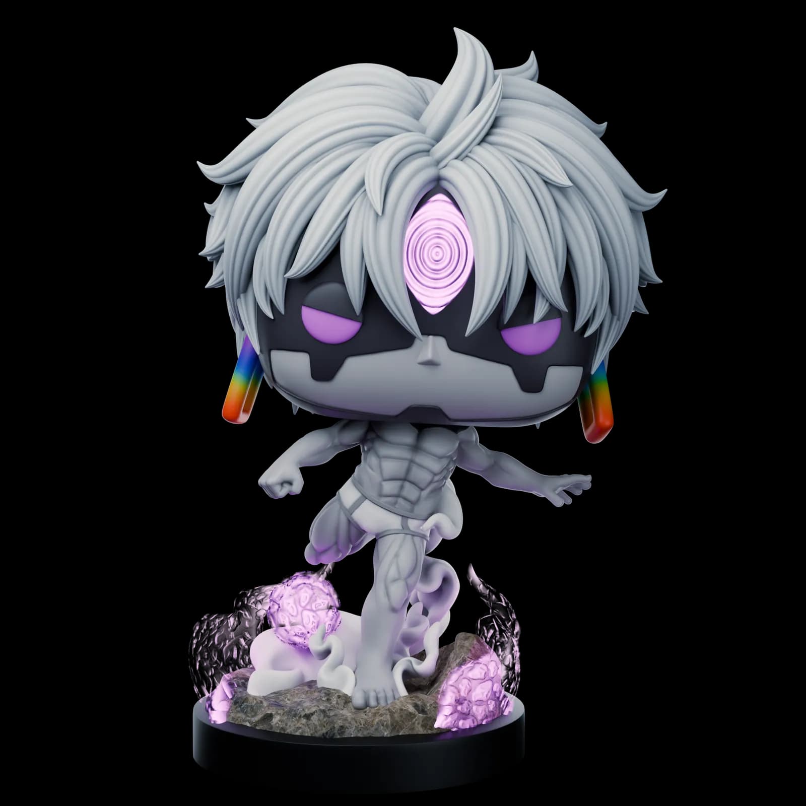 STL - Figura Chibi Evil Eye de DanDaDan