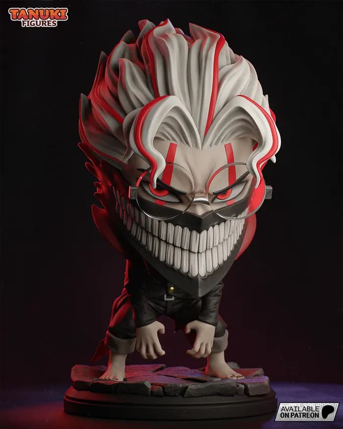STL - Figura Chibi Okarun Tanuki