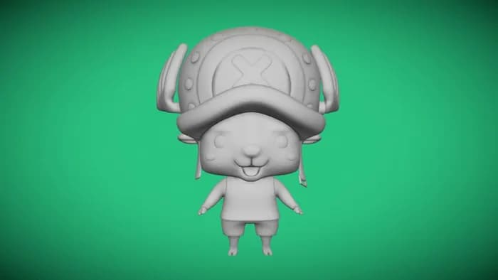 STL - Figura Chibi Tony Tony Chopper