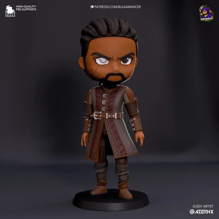 STL - Figura chibi Wyll