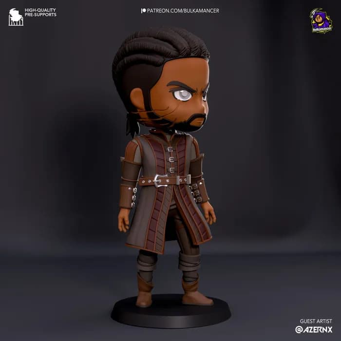 STL - Figura chibi Wyll