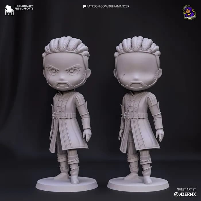 STL - Figura chibi Wyll