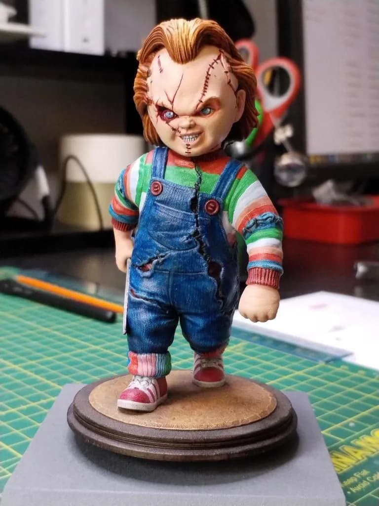STL - Figura Chucky Estilo Anime