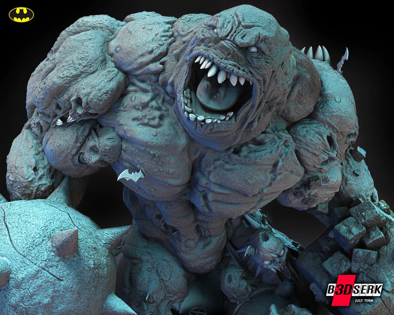 STL - Figura Clayface Colección Batman render 5