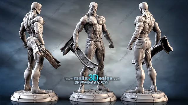 STL - Figura Colossus X Men 2