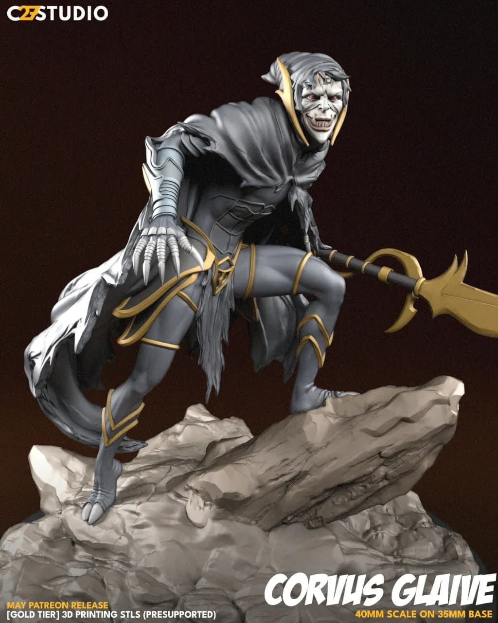 STL - Figura Corvus Glaive
