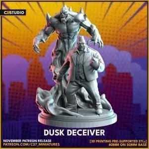 STL - figura crepúsculo engañoso