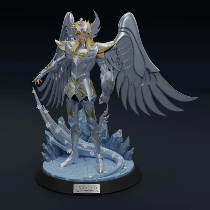 STL - Figura Cygnus Hyoga Dios Divino