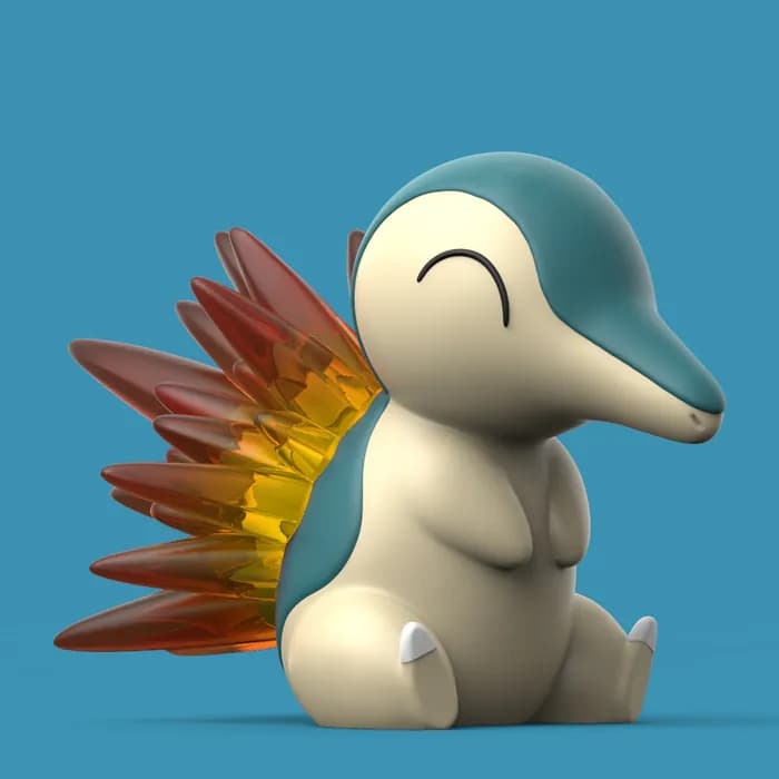 STL - Figura Cyndaquil Pokemon