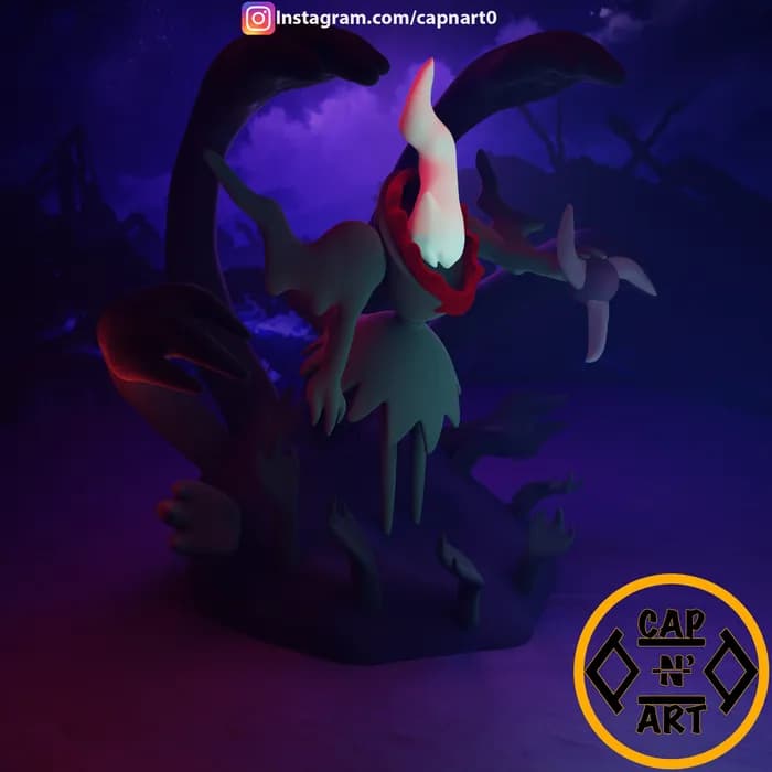 STL - Figura Darkrai para impresión 3D render 3