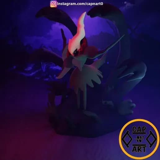 STL - Figura Darkrai para impresión 3D render 4