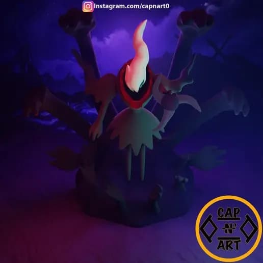 STL - Figura Darkrai para impresión 3D render 5