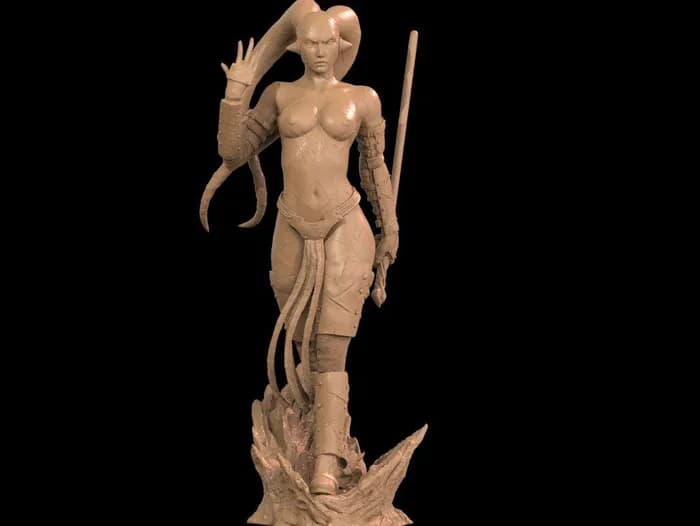 STL - Figura Darth Talon estilo Sith