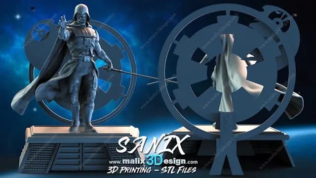 STL - Figura Darth Vader Sanix