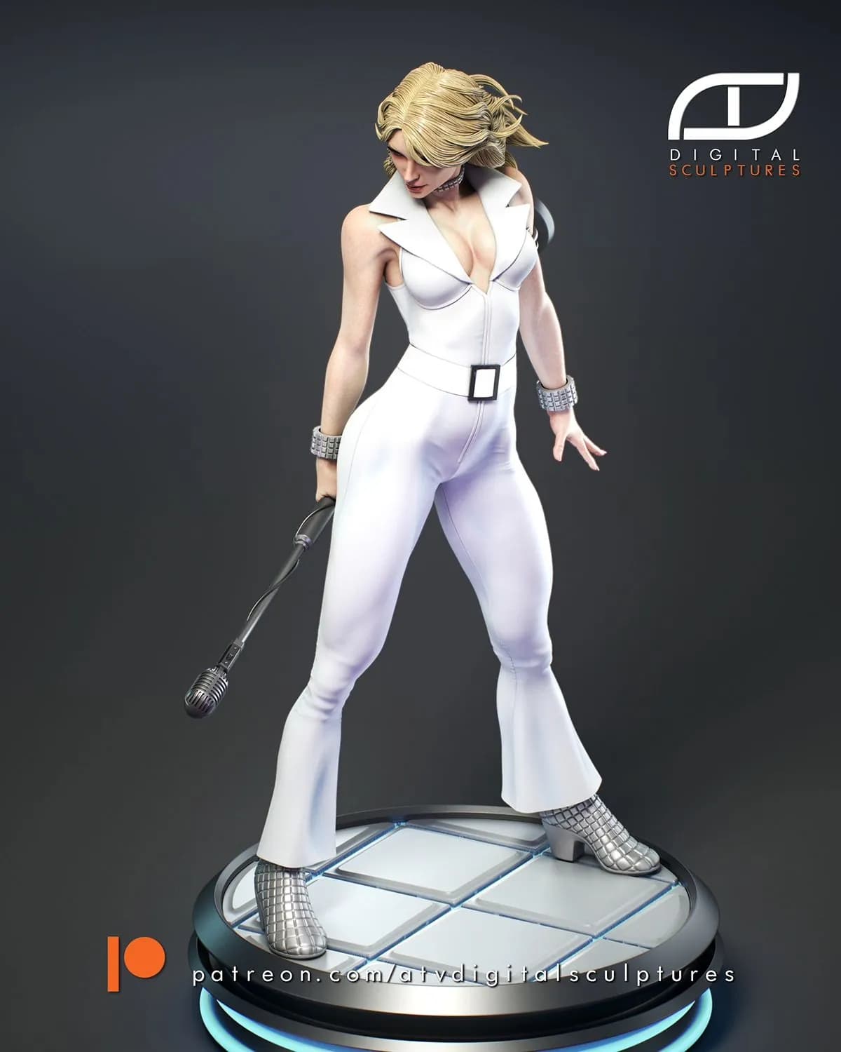 STL - Figura Dazzler estilo pop