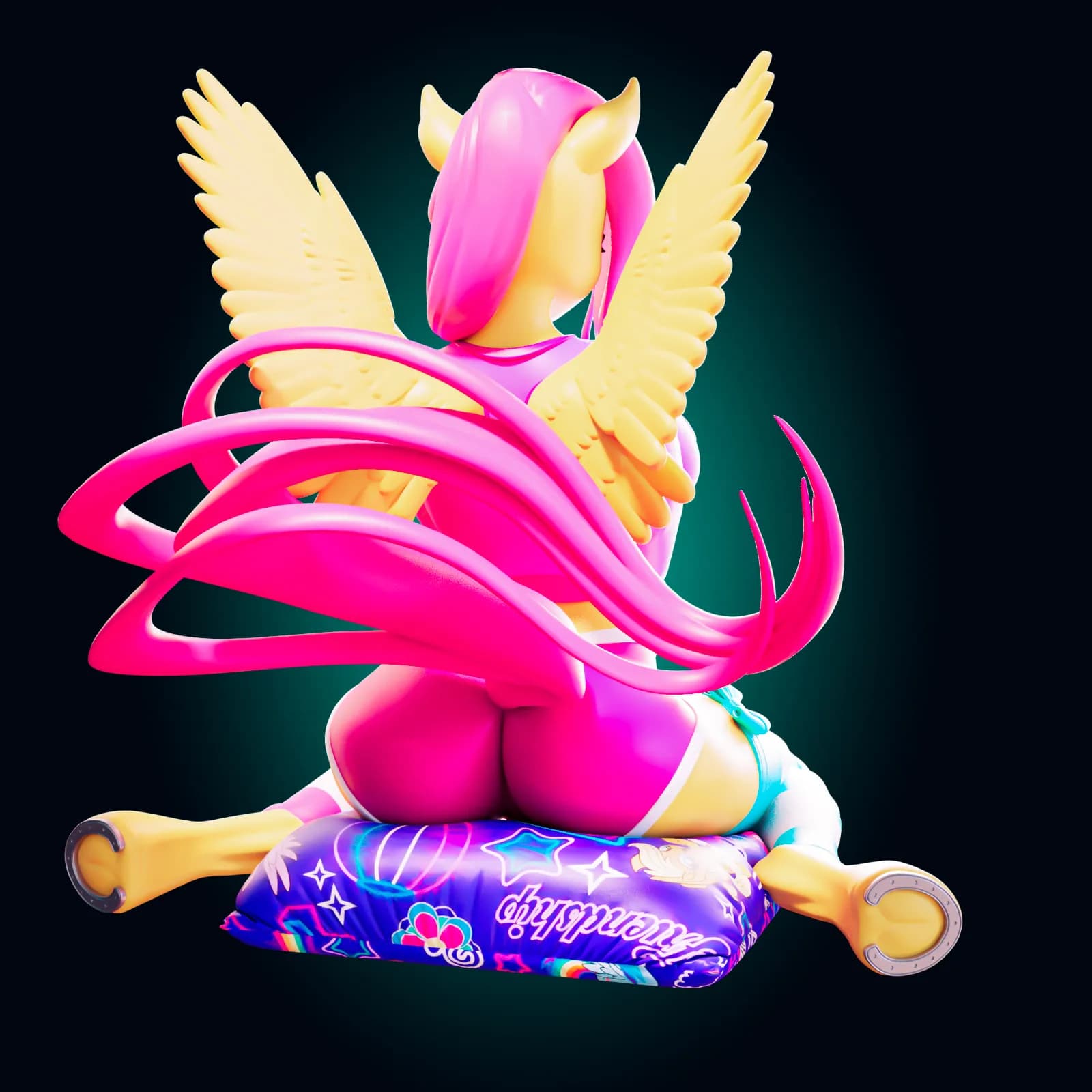 STL - Figura de abeja waifu