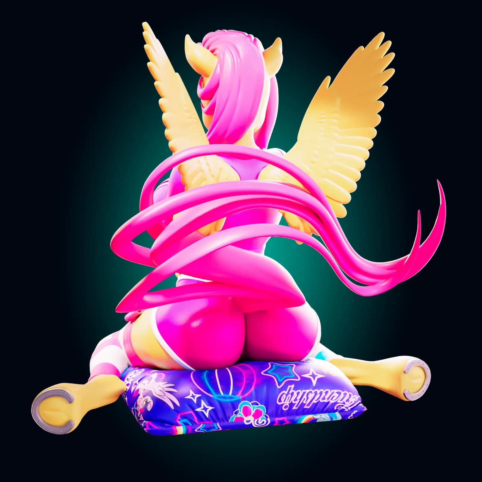 STL - Figura de abeja waifu