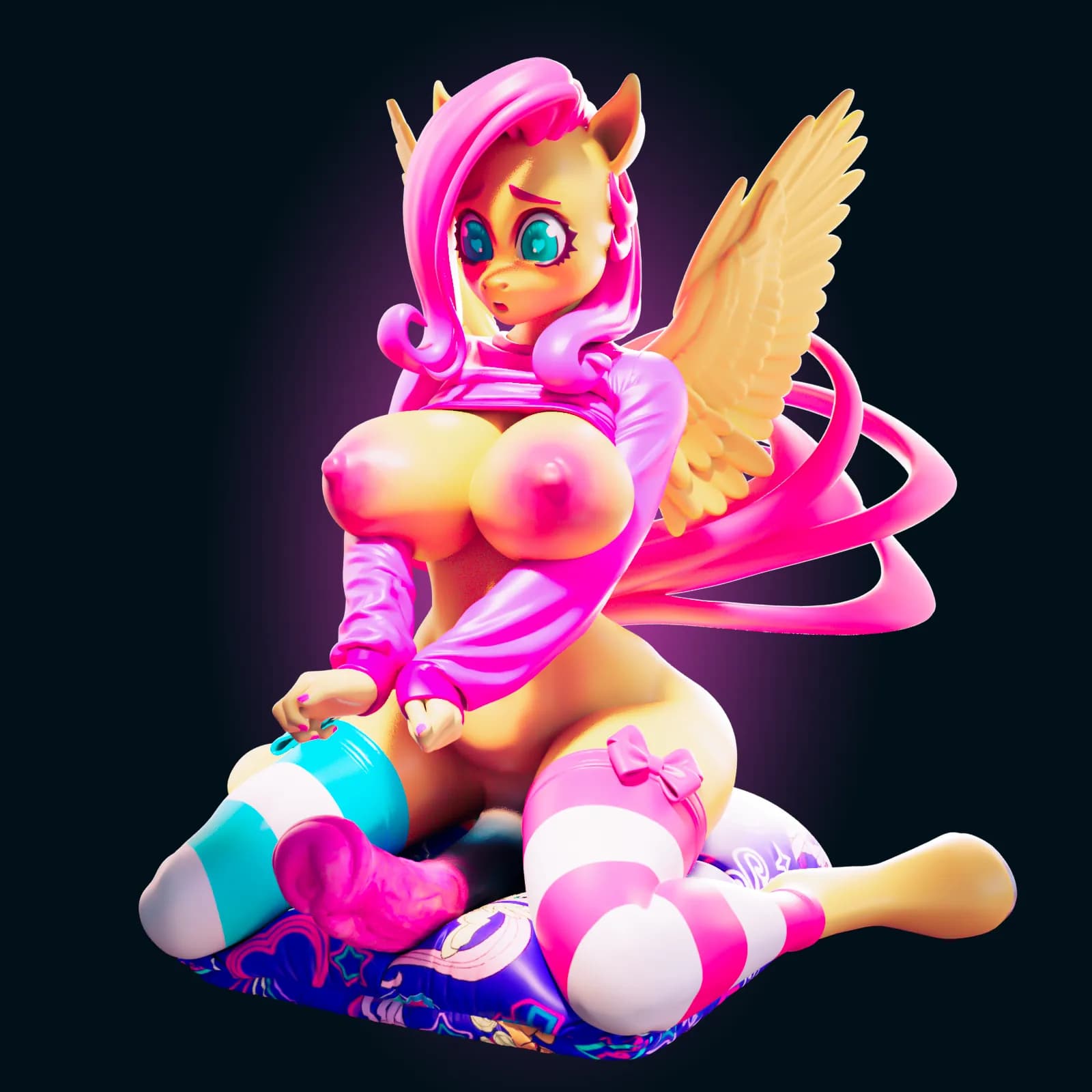 STL - Figura de abeja waifu
