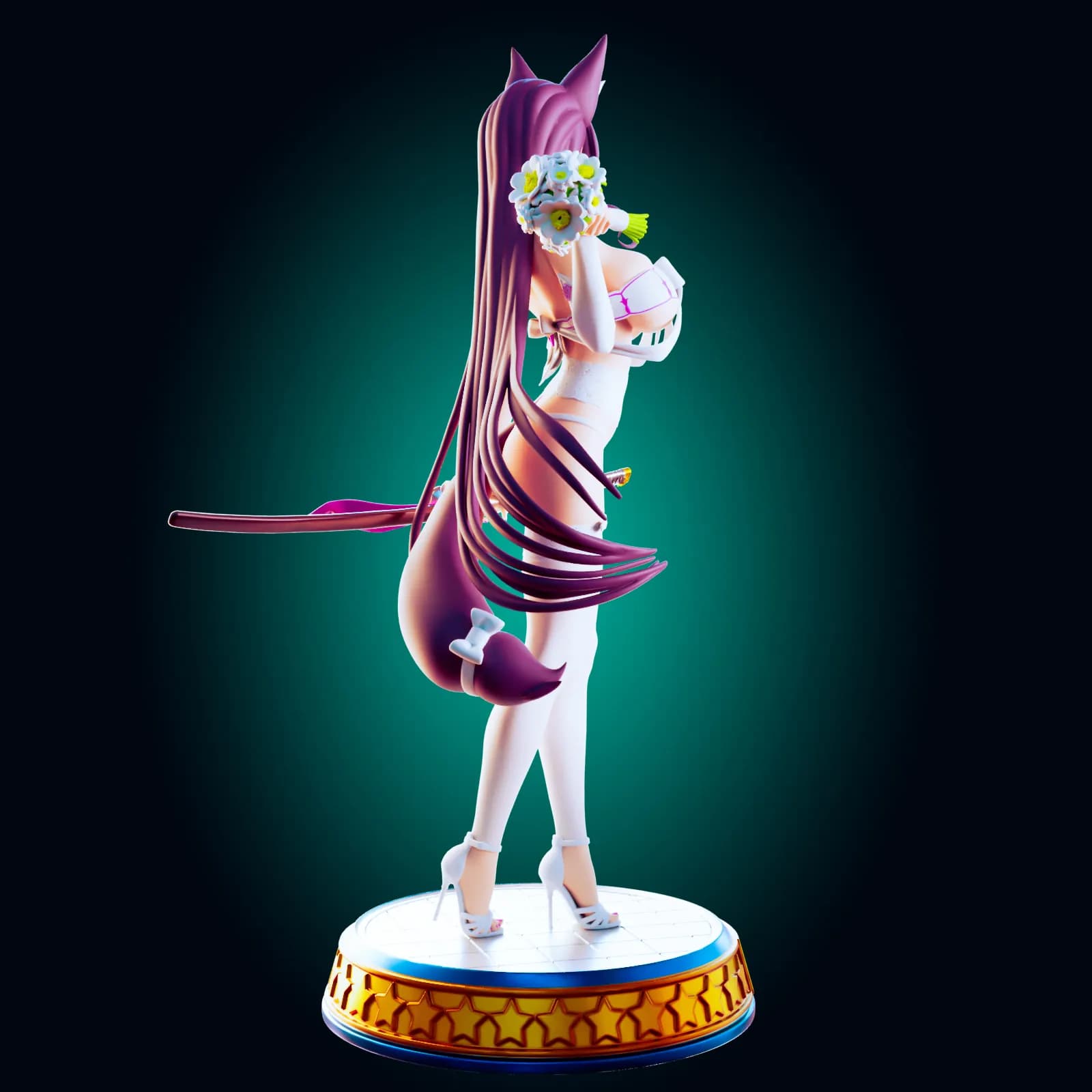 STL - Figura de abeja waifu