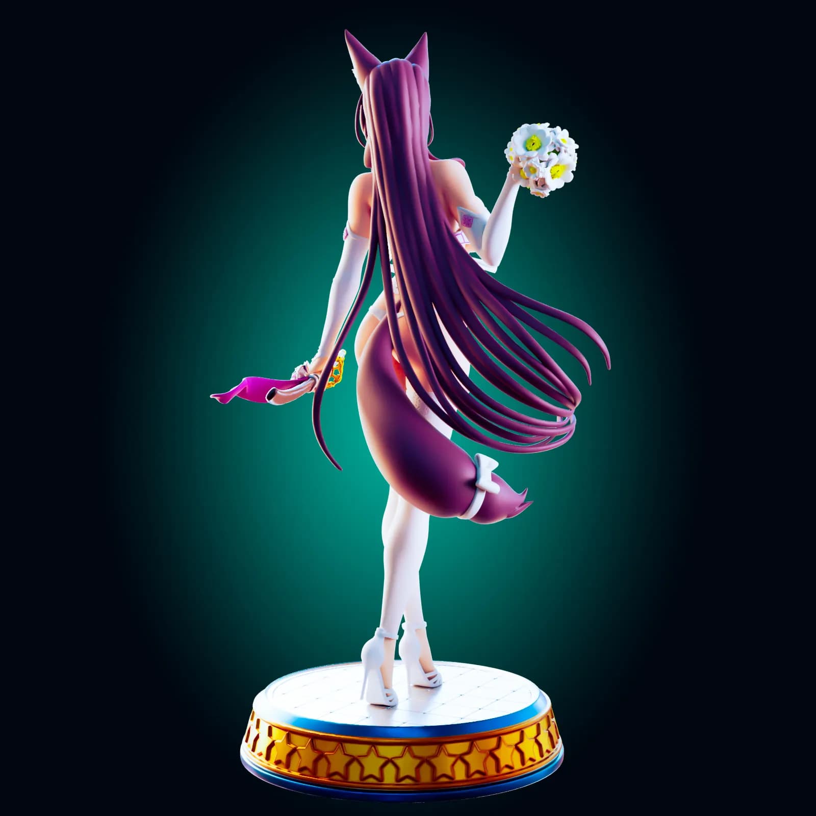STL - Figura de abeja waifu