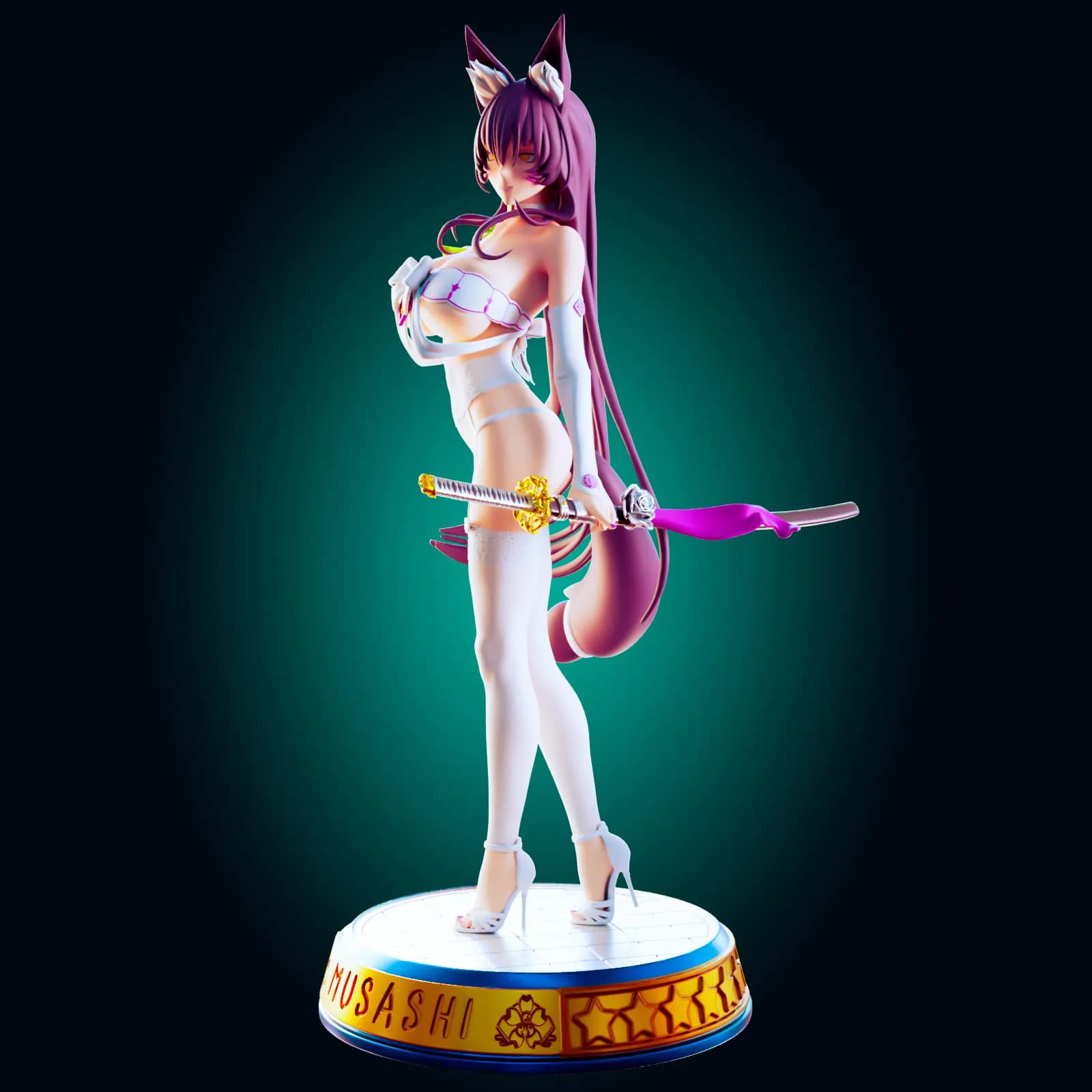STL - Figura de abeja waifu