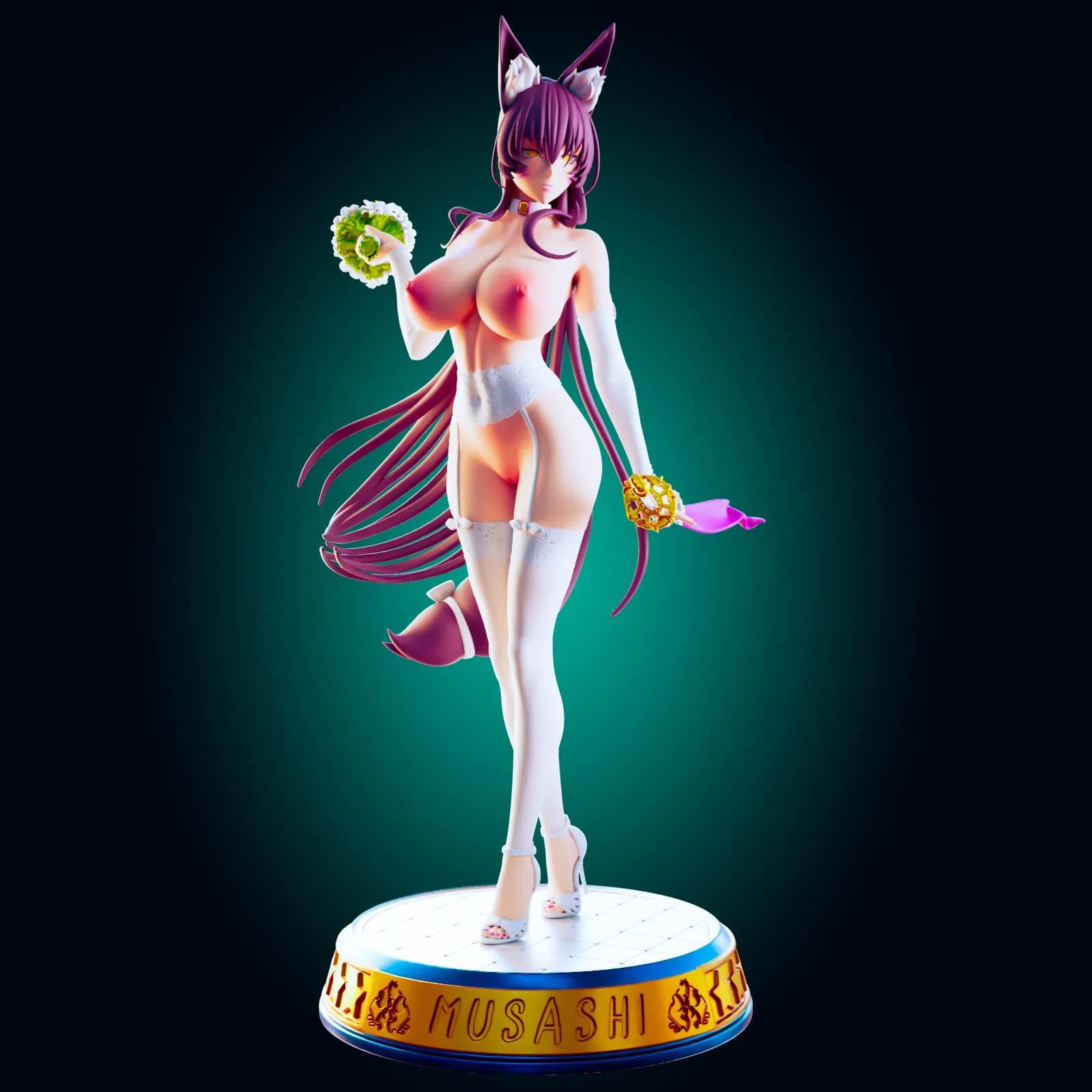 STL - Figura de abeja waifu