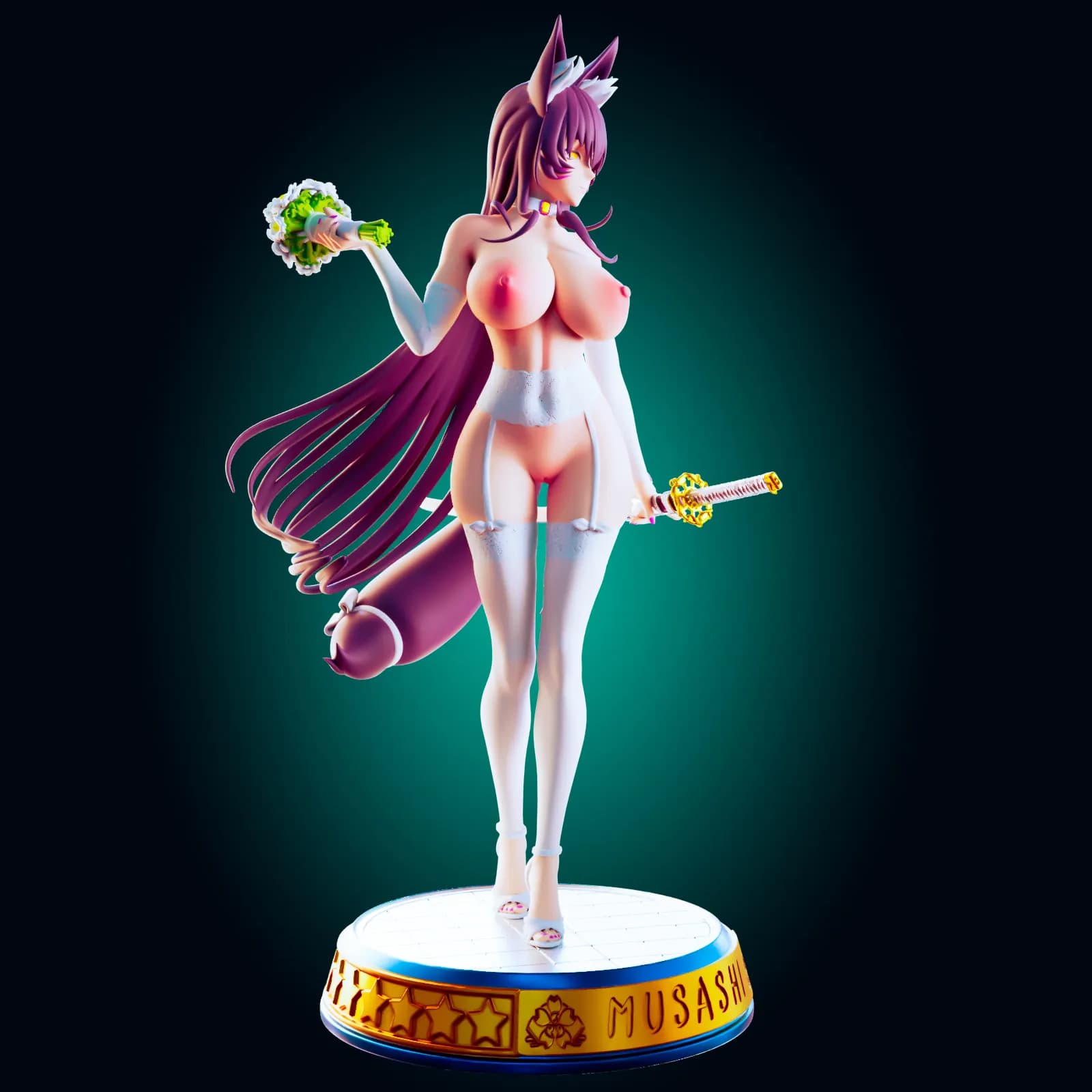 STL - Figura de abeja waifu
