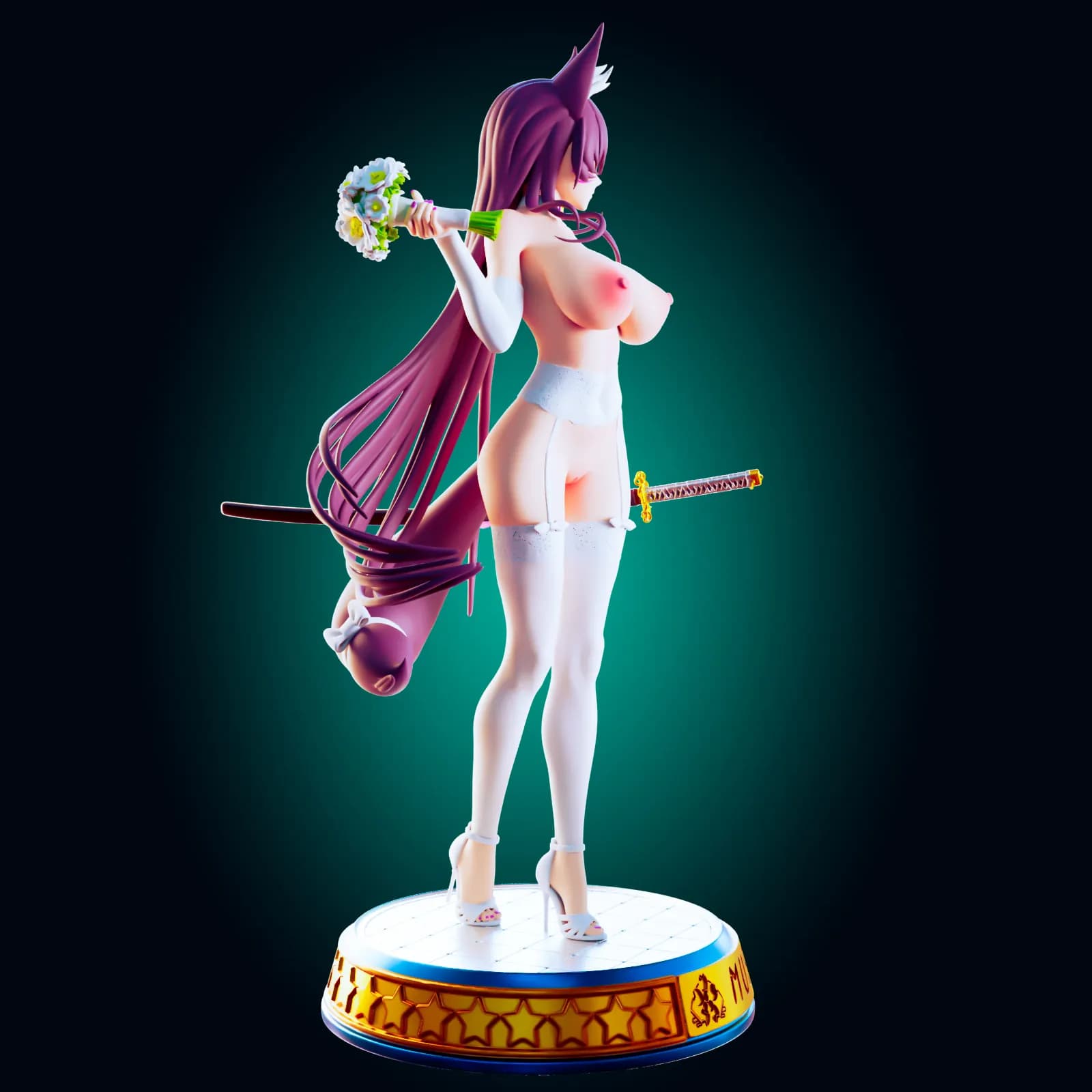 STL - Figura de abeja waifu