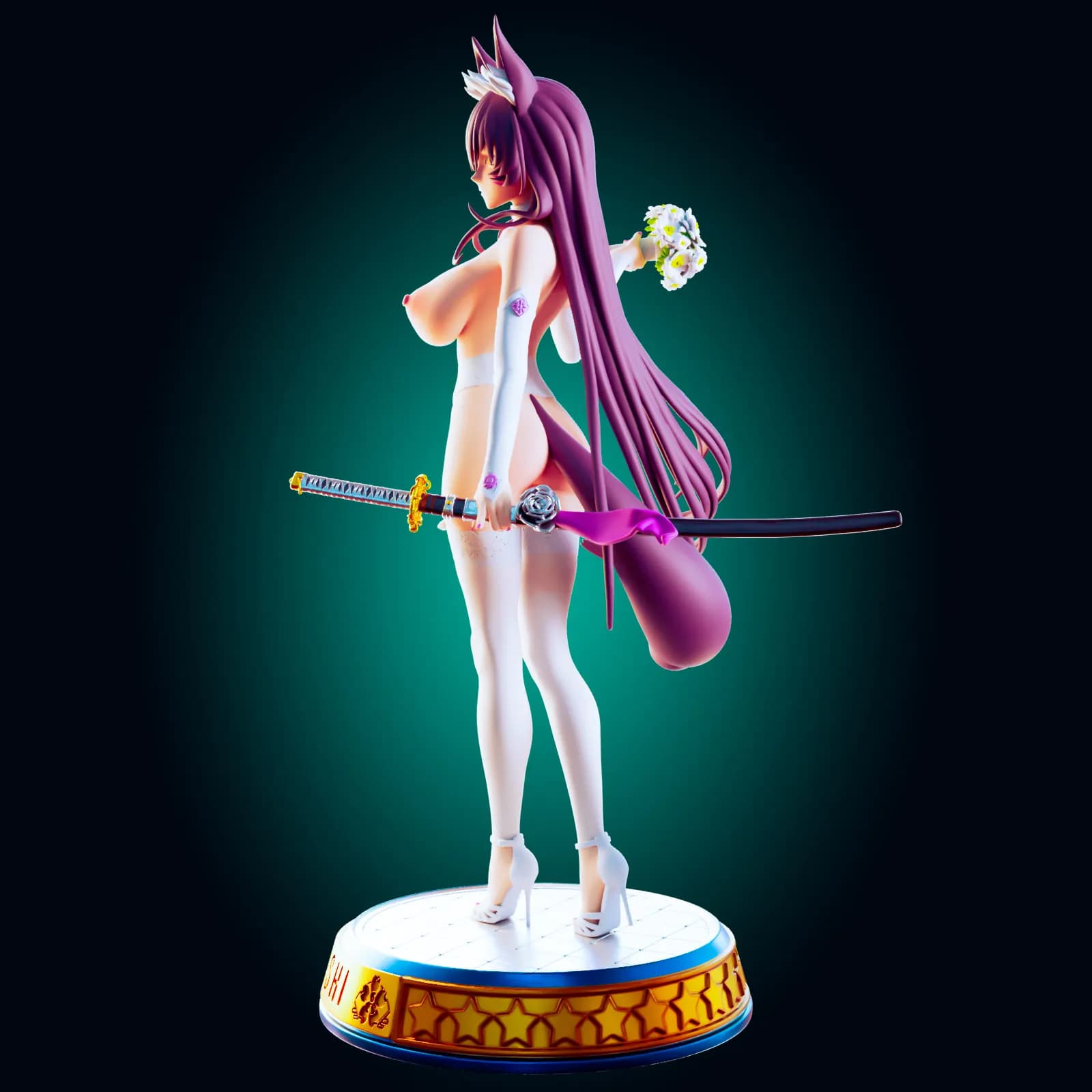 STL - Figura de abeja waifu